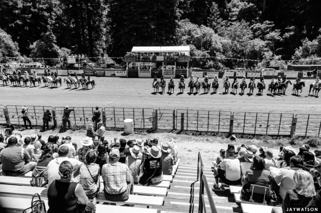 Crowd. Driscoll Ranch Rodeo