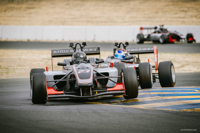 motorsports F3 race car Sonoma Raceway