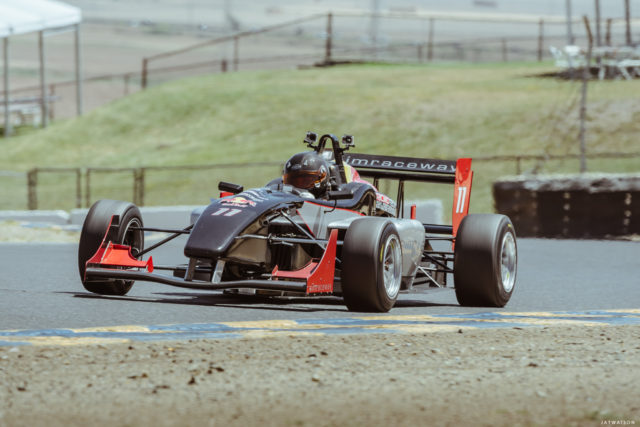 F3 Racecar driver Anatoly Pogorelov at Sonoma Raceway