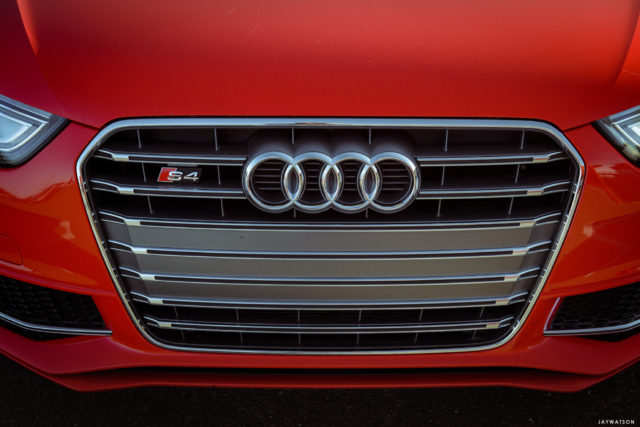 Audi S4 grill at Sonoma Raceway