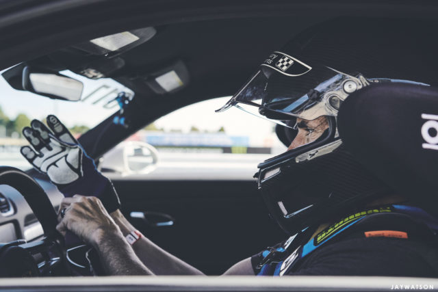 Porsche driver at Sonoma Raceway